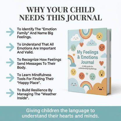 My Feelings & Emotions Journal – Understanding My Heart